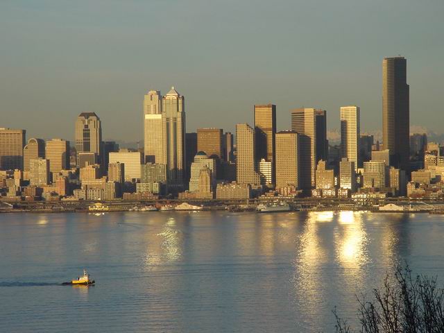 View From West Seattle.......